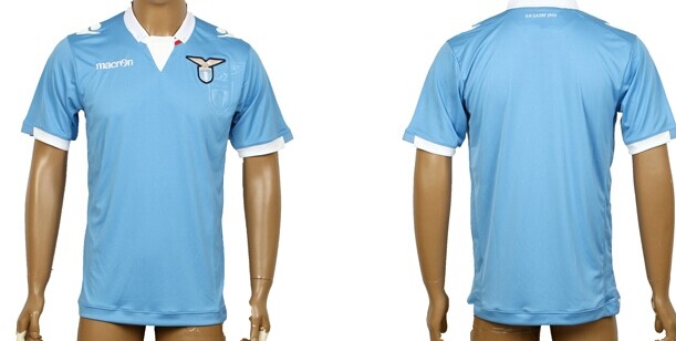 2014/15 SS Lazio Blank (or Custom) Home Soccer AAA+ T-Shirt