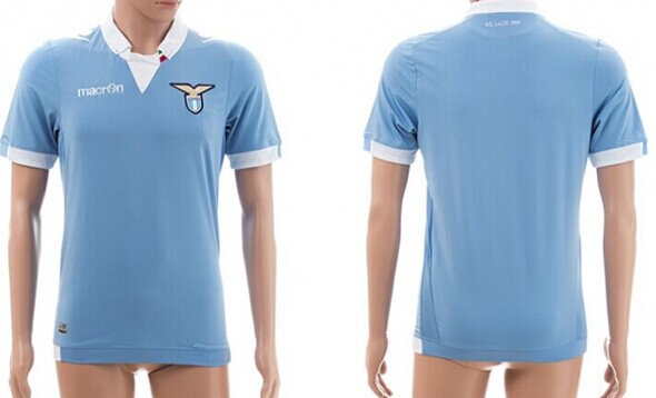 2014/15 SS Lazio Blank (or Custom) Home Soccer Shirt Kit