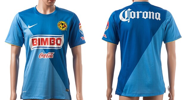 2014/15 Club America Blank (or Custom) Home Soccer AAA+ T-Shirt