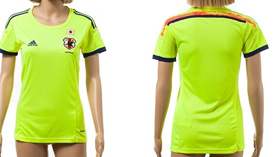 2014 World Cup Japan Blank (or Custom) Away Soccer AAA+ T-Shirt_Womens