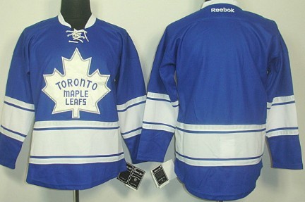 Toronto Maple Leafs Blank Blue Third Kids Jersey