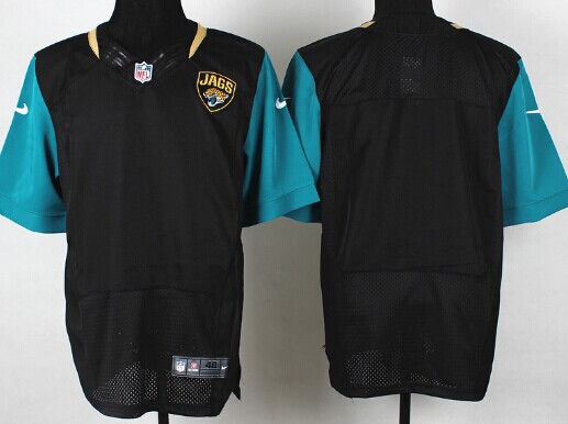 Nike Jacksonville Jaguars Blank 2013 Black Elite Jersey