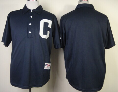 San Diego Padres Blank 1902 Navy Blue Jersey
