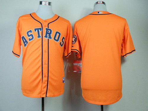 Houston Astros Blank 2013 Orange Jersey