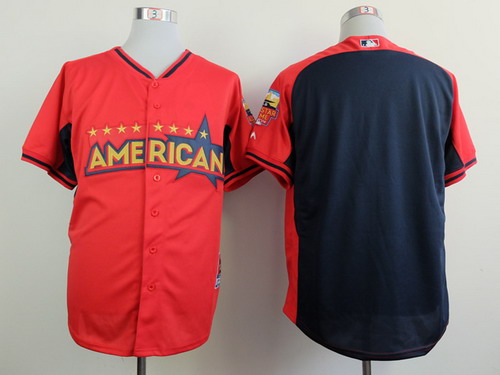 American League Blank 2014 All-Star Red Jersey