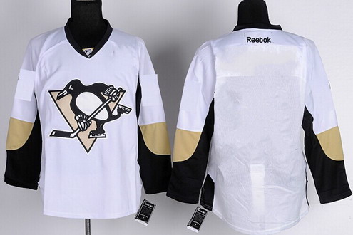 Pittsburgh Penguins Blank White Jersey