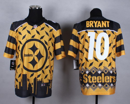 Nike Pittsburgh Steelers #10 Martavis Bryant 2015 Noble Fashion Elite Jersey