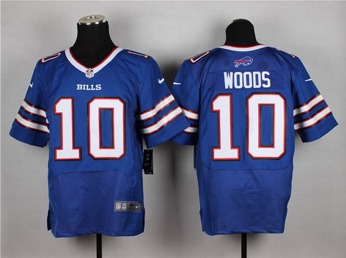 Nike Buffalo Bills #10 Robert Woods 2013 Light Blue Elite Jersey