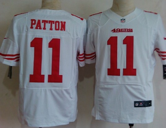 Nike San Francisco 49ers #11 Quinton Patton Red Elite Jersey