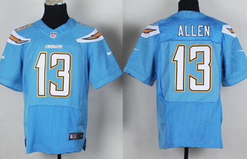 Nike San Diego Chargers #13 Keenan Allen 2013 Light Blue Elite Jersey