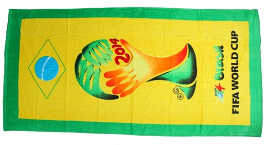 2014 Brazil World Cup Bath Towel