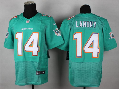 Nike Miami Dolphins #14 Jarvis Landry 2013 Green Elite Jersey
