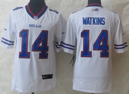 Nike Buffalo Bills #14 Sammy Watkins 2013 White Jersey