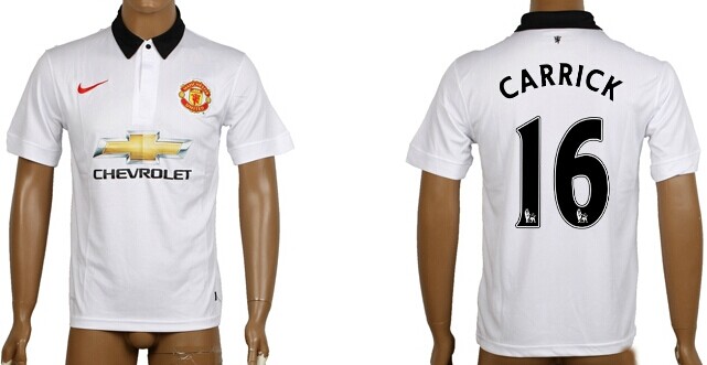2014/15 Manchester United #16 Carrick Away Soccer AAA+ T-Shirt