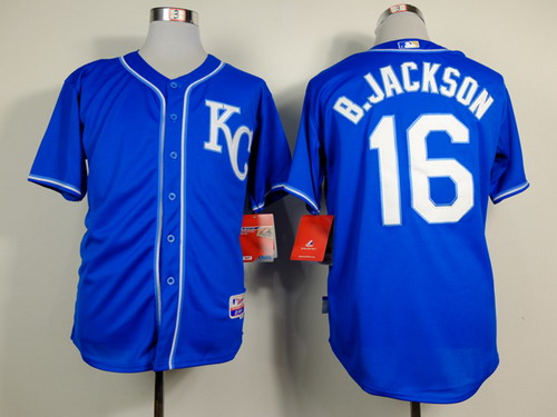 Kansas City Royals #16 Bo Jackson 2014 Blue Jersey