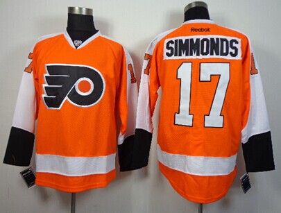 Philadelphia Flyers #17 Wayne Simmonds Orange Jersey