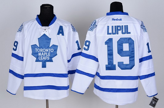 Toronto Maple Leafs #19 Joffrey Lupul White Jersey