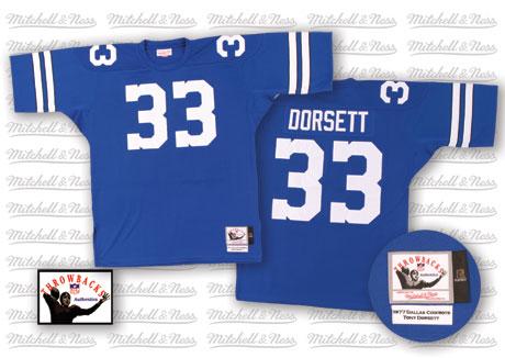 Dallas Cowboys #33 Tony Dorsett Light Blue Throwback Jersey