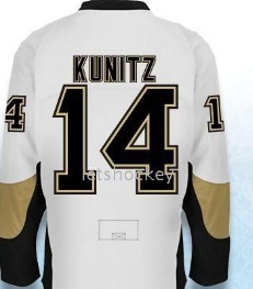 Pittsburgh Penguins #14 Chris Kunitz White Jersey