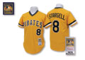 Pittsburgh Pirates #8 Willie Stargell Yellow Throwback Jersey