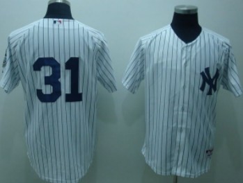 New York Yankees #31 Pedro Feliciano White Jersey