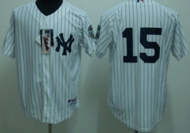 New York Yankees #15 MUNSON White Jersey