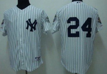 New York Yankees #24 Cano White Jersey