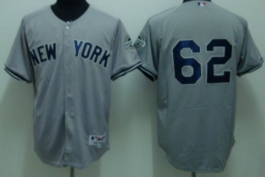New York Yankees #62 Chamberlain Gray Jersey