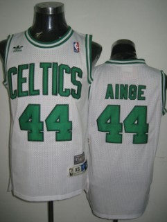 Boston Celtics #44 Danny Ainge White Swingman Throwback Jersey