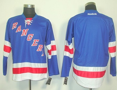 New York Rangers Blank Light Blue Jersey