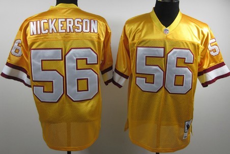 Tampa Bay Buccaneers #56 Hardy Nickerson Orange Throwback Jersey