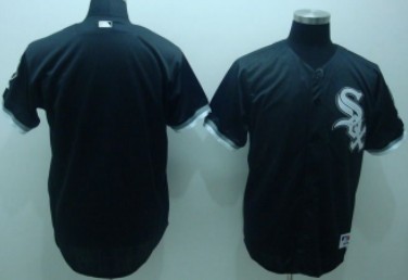 Chicago White Sox Blank Black Jersey
