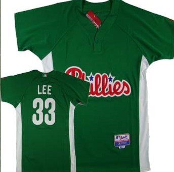 Philadelphia Phillies #33 Lee Green Jersey