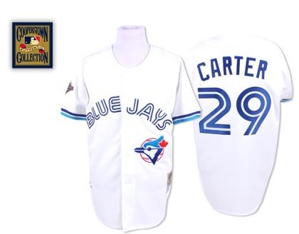 Toronto Blue Jays #29 Carter White Throwback Jersey