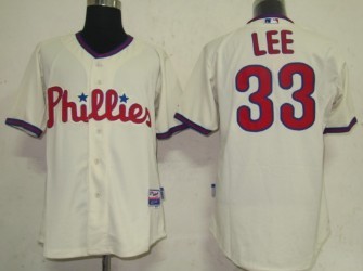 Philadelphia Phillies #33 Lee Cream Jersey