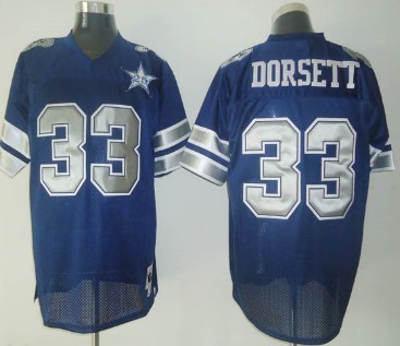 Dallas Cowboys #33 Tony Dorsett Blue 25TH Throwback Jersey