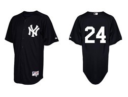 New York Yankees #24 Cano 2011 Black Jersey