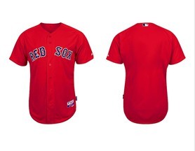 Boston Red Sox Blank Red Jersey