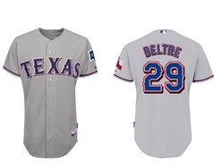 Texas Rangers #29 Beltre Gray Jersey