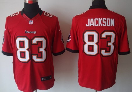 Nike Tampa Bay Buccaneers #83 Vincent Jackson Red Limited Jersey