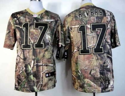 Nike San Diego Chargers #17 Philip Rivers Realtree Camo Elite Jersey