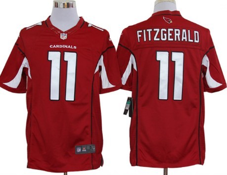 Nike Arizona Cardinals #11 Larry Fitzgerald Red Limited Jersey