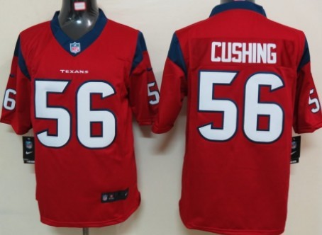 Nike Houston Texans #56 Brian Cushing Red Limited Jersey