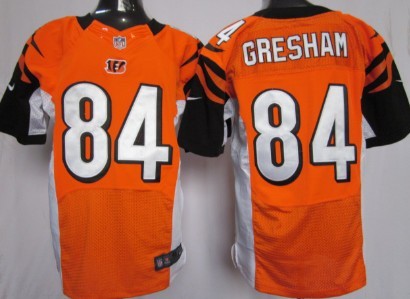 Nike Cincinnati Bengals #84 Jermaine Gresham Orange Elite Jersey