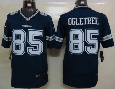 Nike Dallas Cowboys #85 Kevin Ogletree Blue Limited Jersey