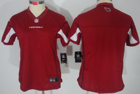 Nike Arizona Cardinals Blank Red Limited Womens Jersey