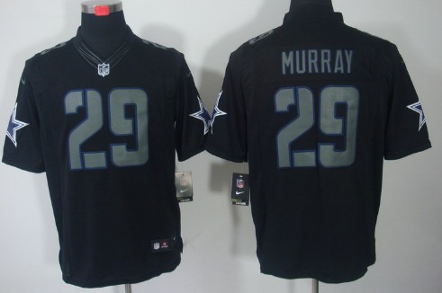 Nike Dallas Cowboys #29 DeMarco Murray Black Impact Limited Jersey