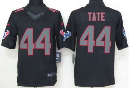 Nike Houston Texans #44 Ben Tate Black Impact Limited Jersey