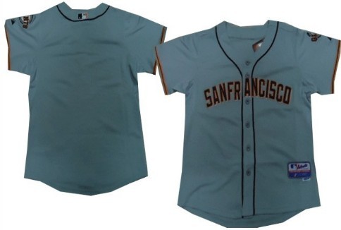 San Francisco Giants Blank Gray Kids Jersey