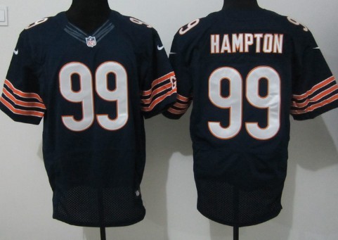 Nike Chicago Bears #99 Dan Hampton Blue Elite Jersey